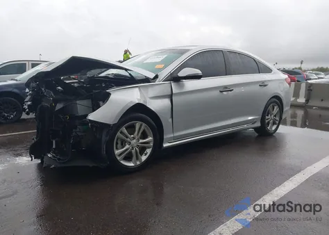 2018 Hyundai Sonata Sport+ из США, поврежденный, VIN 5NPE34AF5JH708420